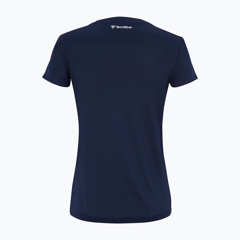 Women's tennis shirt Tecnifibre Team Tech Tee marine 4