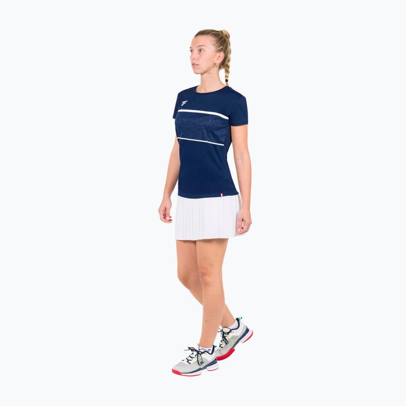 Tecnifibre Team tennis skirt white 23WSKOWH32