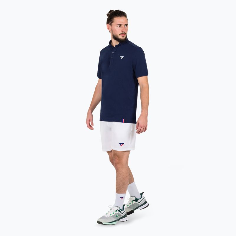 Men's Tecnifibre Polo Pique marine T-shirt 2