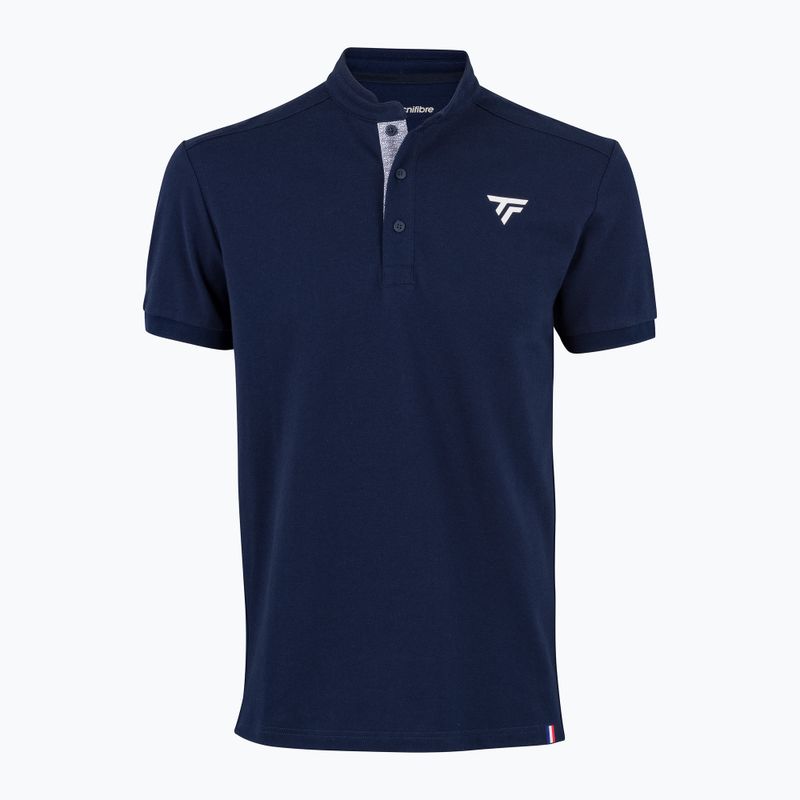 Men's Tecnifibre Polo Pique marine T-shirt 3