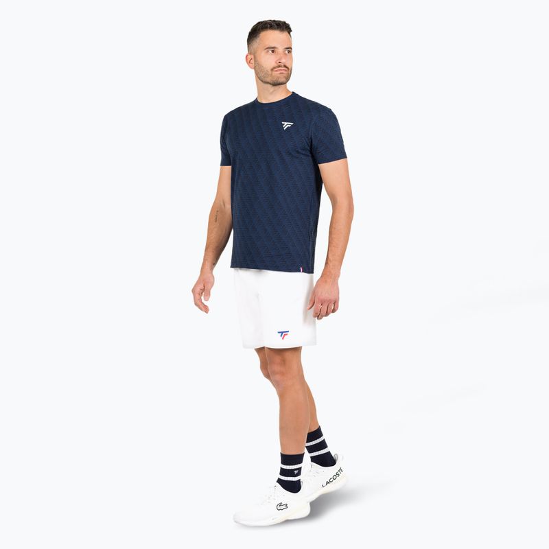 Men's tennis shirt Tecnifibre Graphic Tee Stretch merine 2