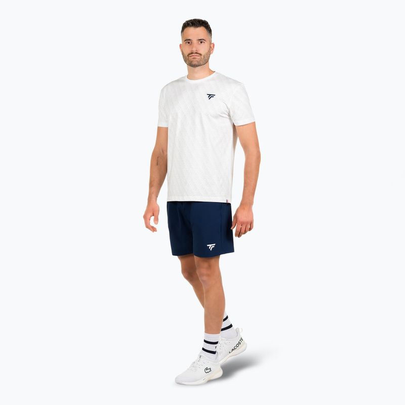 Men's tennis shirt Tecnifibre Graphic Tee Stretch white 2