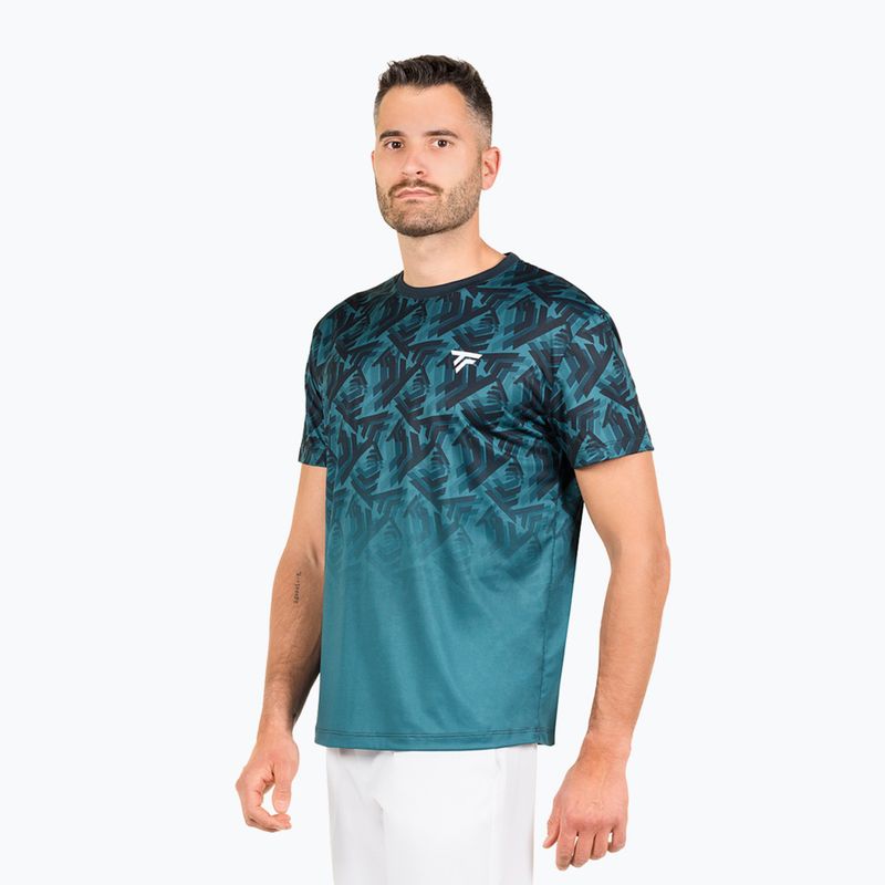 Men's tennis shirt Tecnifibre X-Loop Tee teal