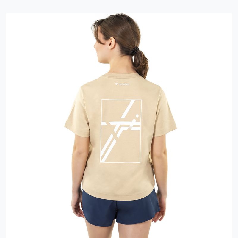 Women's T-shirt Tecnifibre Graphic Tee W sand 3