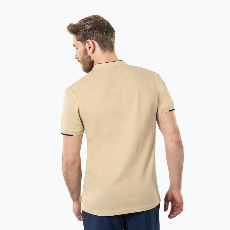 Men's polo shirt Tecnifibre Polo Pique sand 3