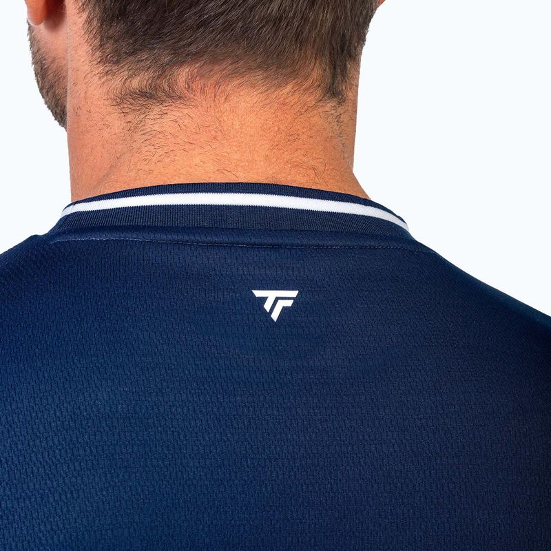 Men's tennis shirt Tecnifibre Team Tech marine 3