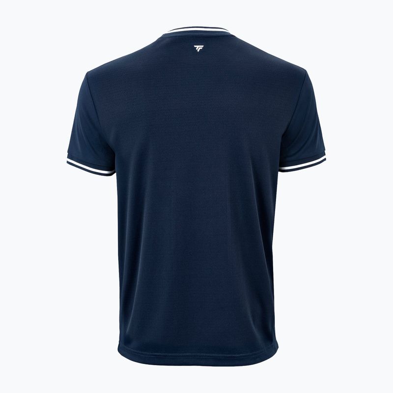 Men's tennis shirt Tecnifibre Team Tech marine 5