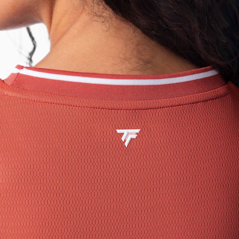 Women's tennis shirt Tecnifibre Team Tech terracotta 3