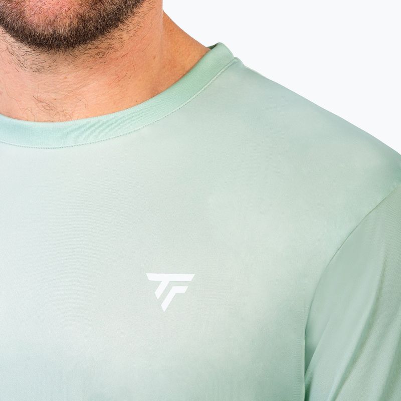 Men's tennis shirt Tecnifibre Team X-Loop sage 4