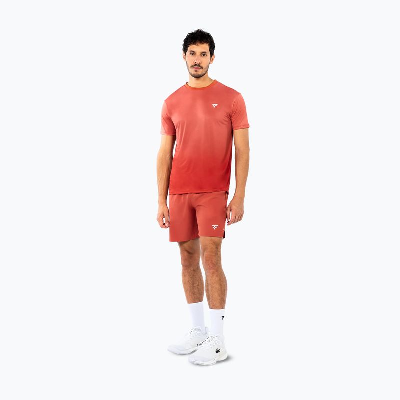 Men's tennis shirt Tecnifibre Team X-Loop terracotta 2