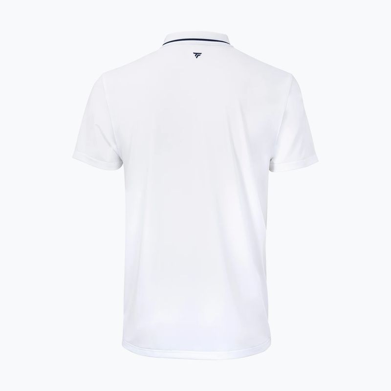 Men's tennis polo shirt Tecnifibre Team Tech Polo white 5