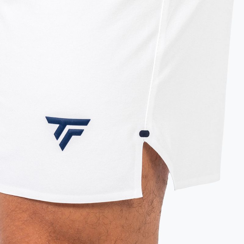 Men's tennis shorts Tecnifibre Team Stretch Short white 4