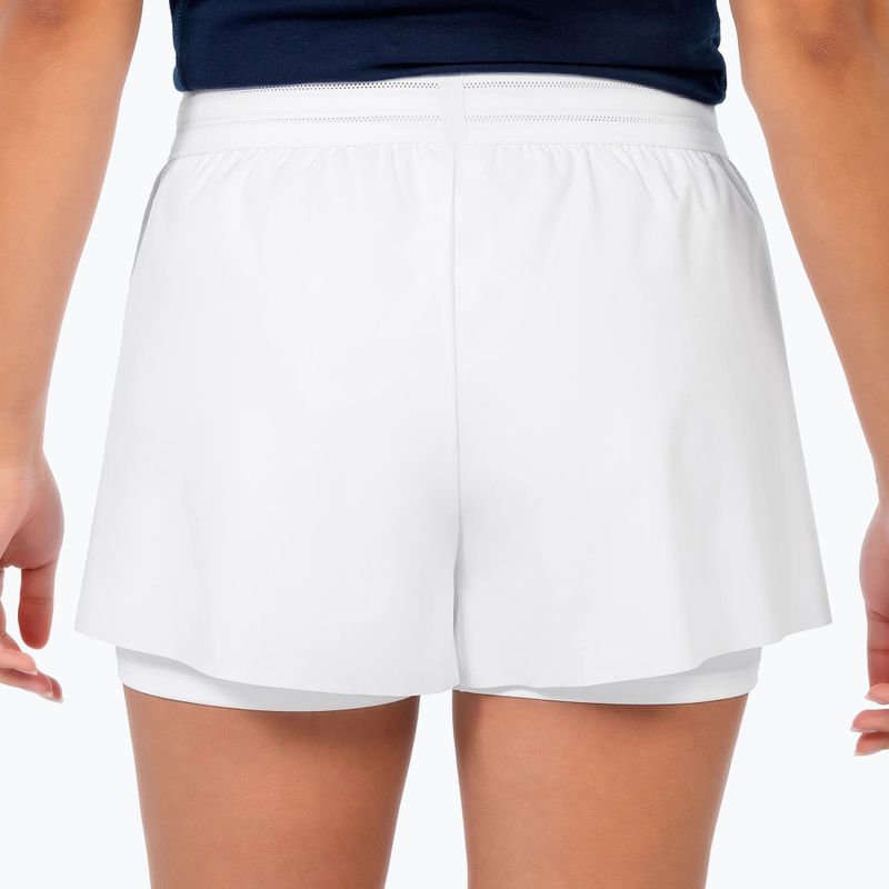 Women's tennis shorts Tecnifibre Team Stretch Short W white 4