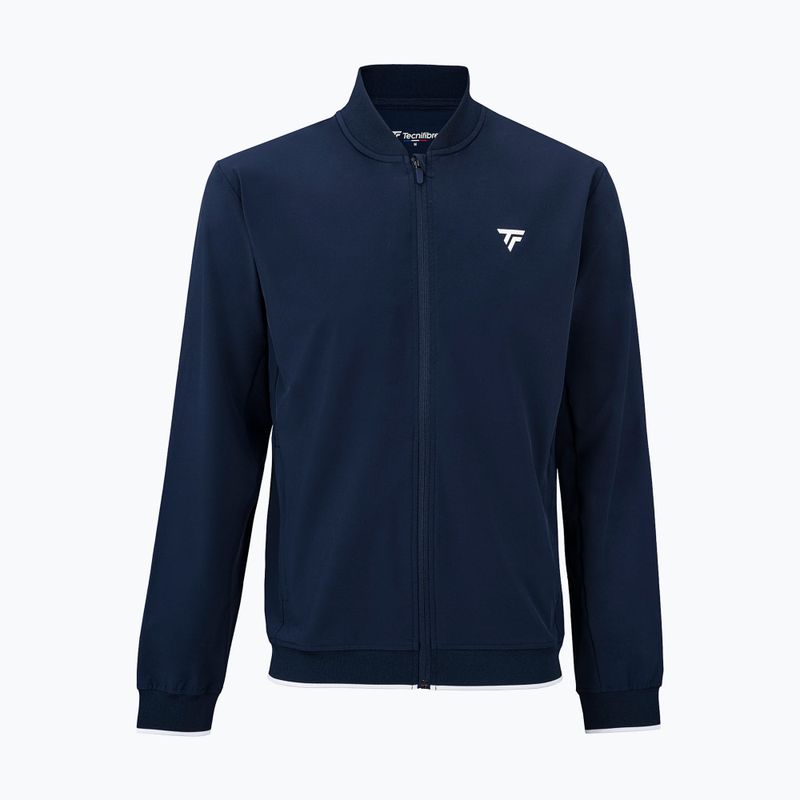 Men's tennis sweatshirt Tecnifibre Team Light Jacket marine 4