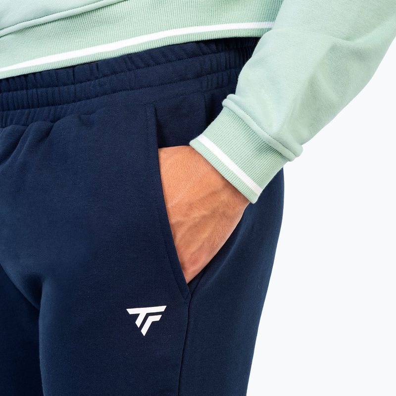 Men's tennis trousers Tecnifibre Team Terry Marine 3