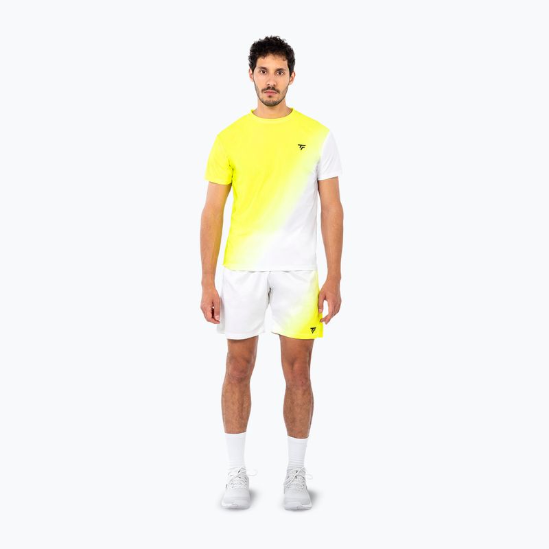 Men's tennis shorts Tecnifibre X-Loop white/yellow 2