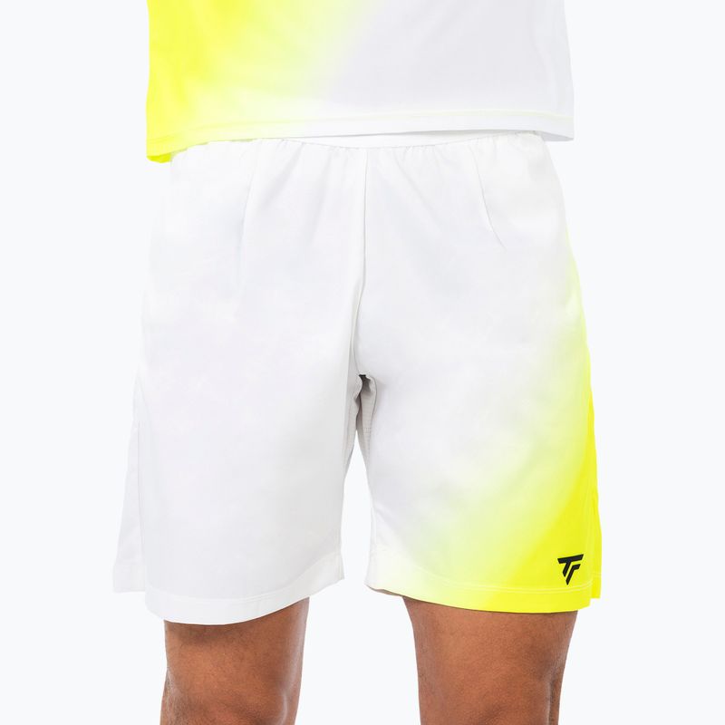 Men's tennis shorts Tecnifibre X-Loop white/yellow 3