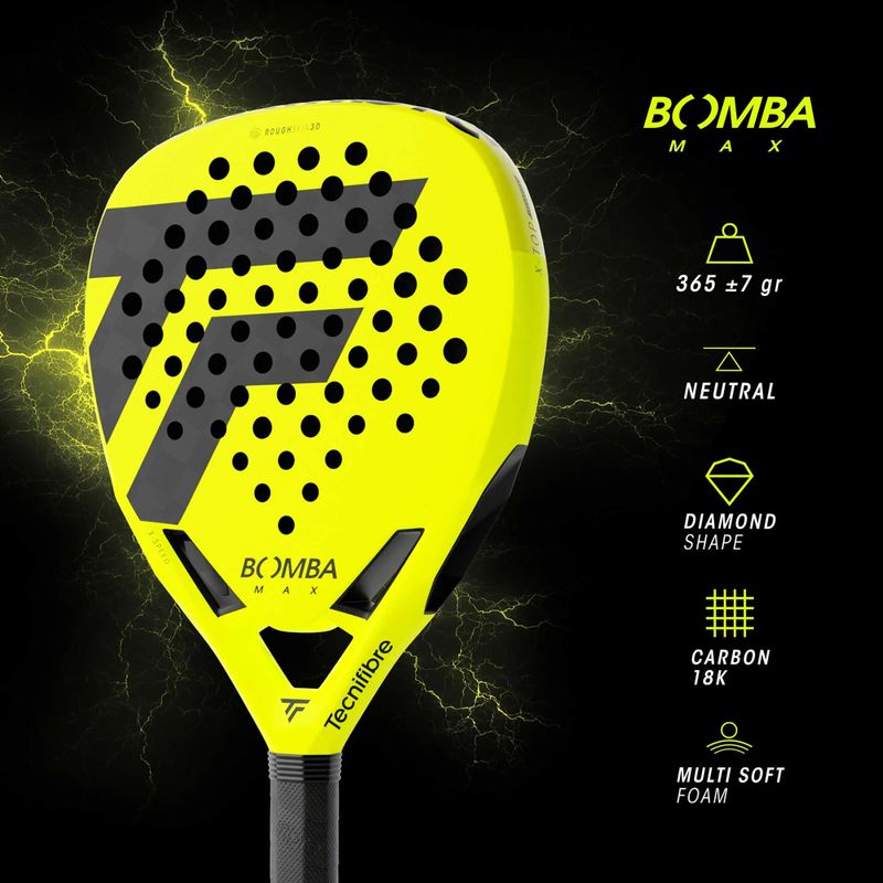 Padel racket Tecnifibre Bomba Max 8