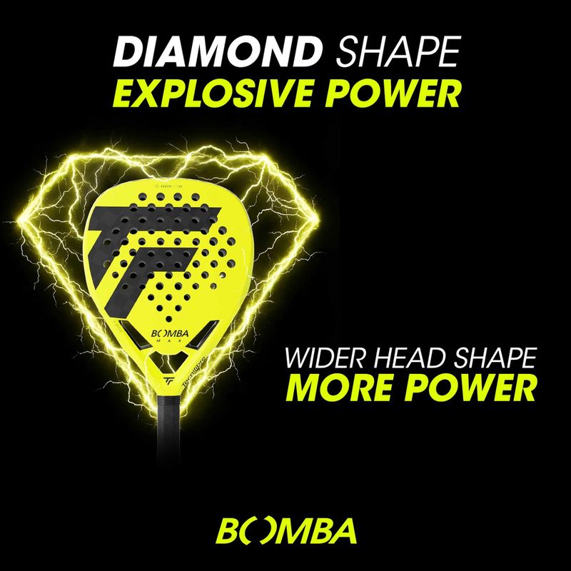 Padel racket Tecnifibre Bomba Max 9