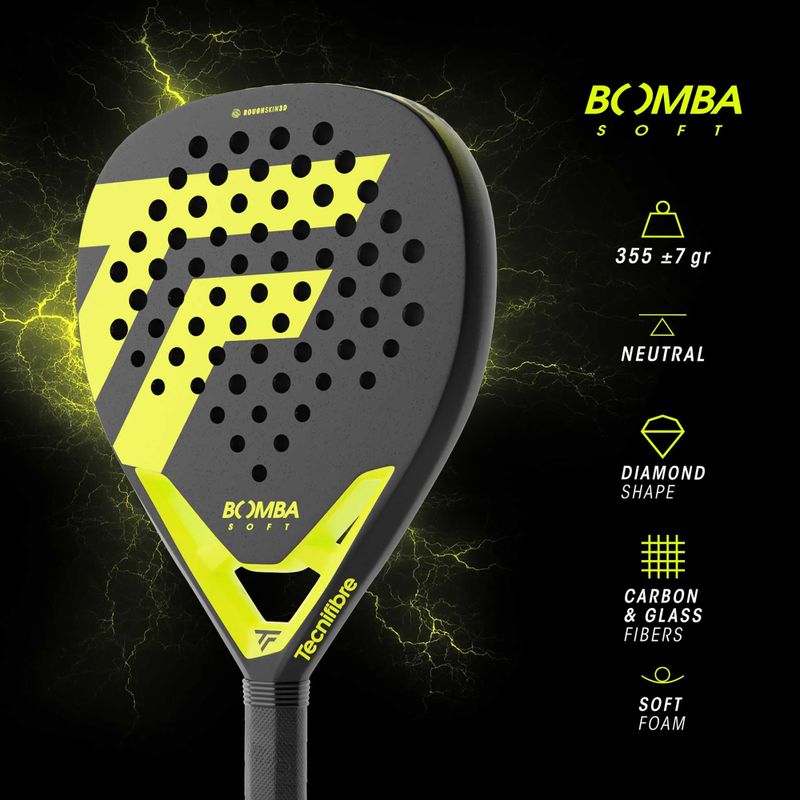 Padel racket Tecnifibre Soft Bomb 2