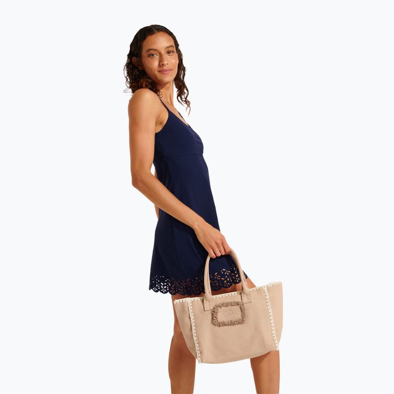 Women's Banana Moon Seta Carlina beige bag 5