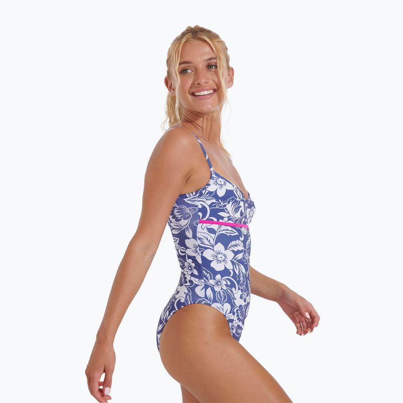 Women's one-piece swimsuit Banana Moon Rosalia Oceaneye indigo 7