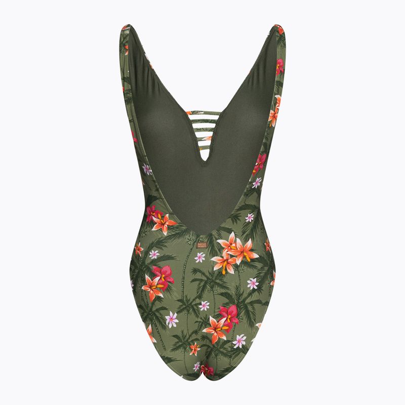 Women's one-piece swimsuit Banana Moon Miller Bayana kaki 2