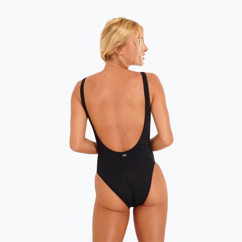 Women's one-piece swimsuit Banana Moon Physic Watercol noir 3