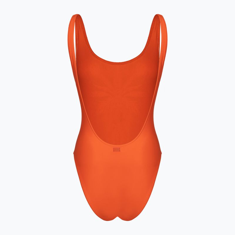 Women's one-piece swimsuit Banana Moon Physic Watercol orange 2