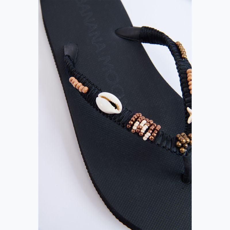 Banana Moon Luceros Tahuata noir damsie flip flops 10