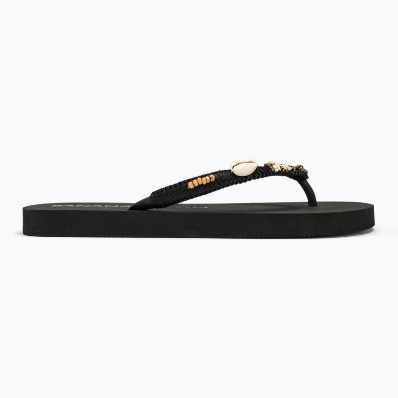 Banana Moon Luceros Tahuata noir damsie flip flops 2