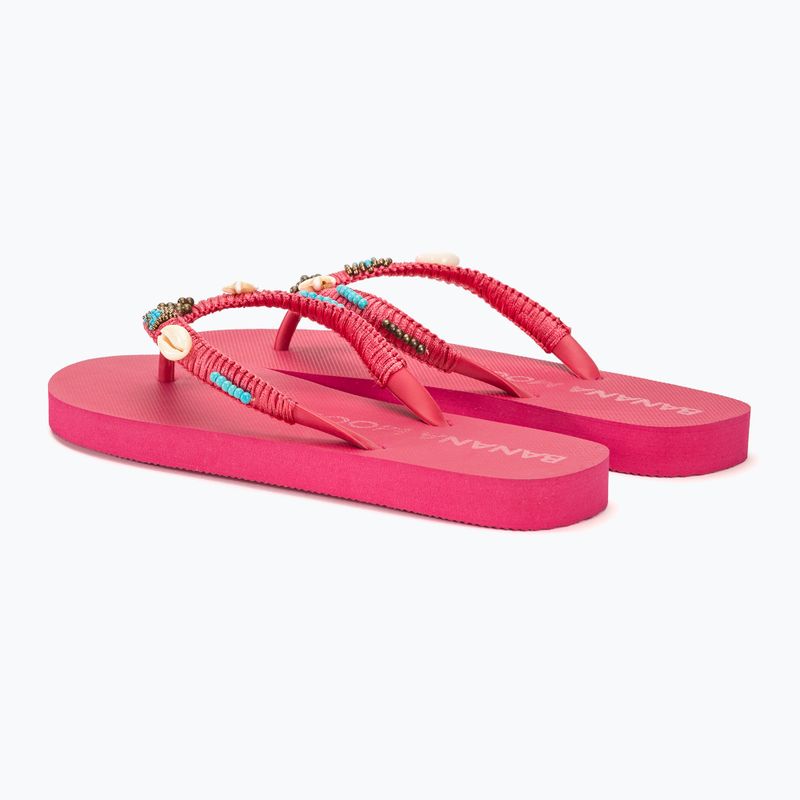 Banana Moon Luceros Tahuata fushia damsie flip flops 3