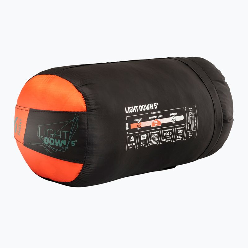 Sleeping bag Millet Light Down 5 orange 3