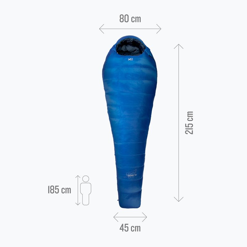 Sleeping bag Millet Light Down -10 blue 4