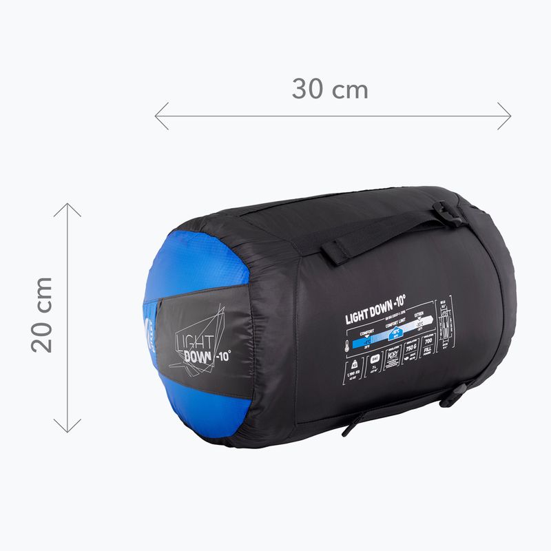 Sleeping bag Millet Light Down -10 blue 5