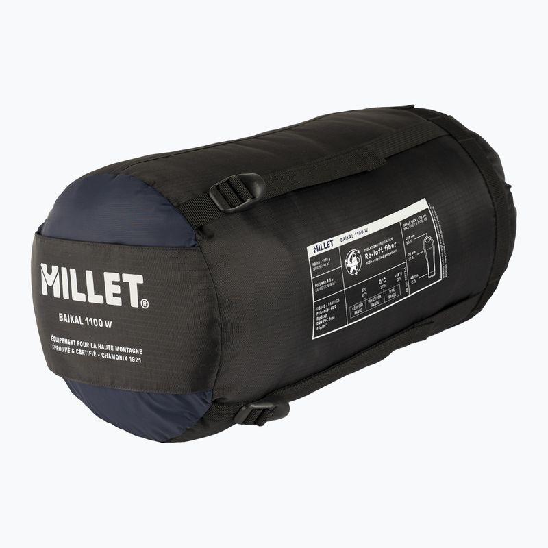 Millet Baikal 1100 saphir women's sleeping bag 3