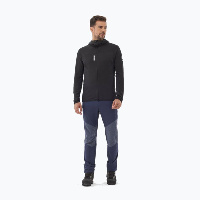 Men's Millet Fusion Grid Hoodie black/noir 2