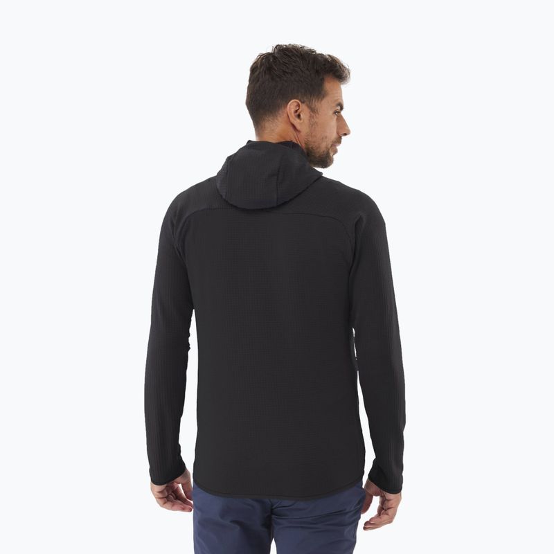 Men's Millet Fusion Grid Hoodie black/noir 3