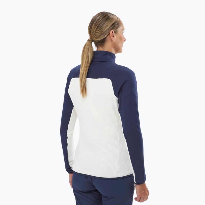 Women's sweatshirt Millet Fusion Grid foggy dew/saphir 3