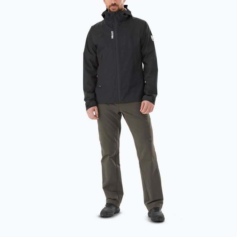 Men's rain jacket Millet Fitz Roy black/noir 2