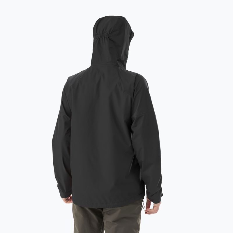 Men's rain jacket Millet Fitz Roy black/noir 3