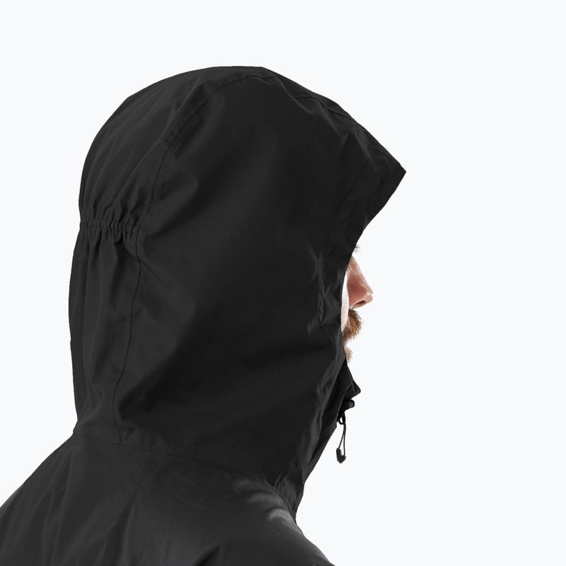 Men's rain jacket Millet Fitz Roy black/noir 4