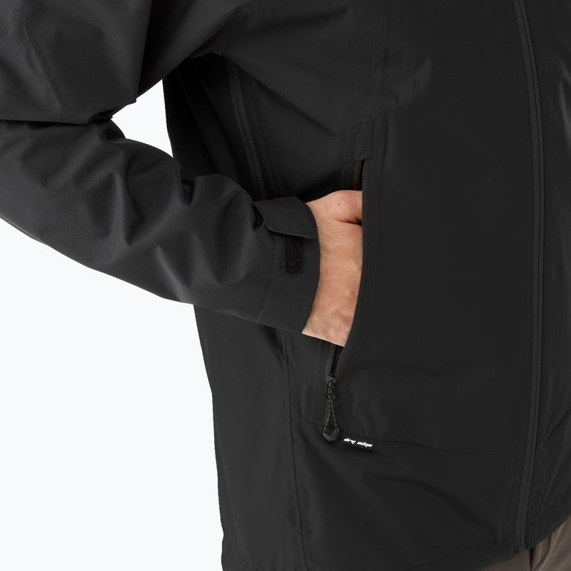 Men's rain jacket Millet Fitz Roy black/noir 6