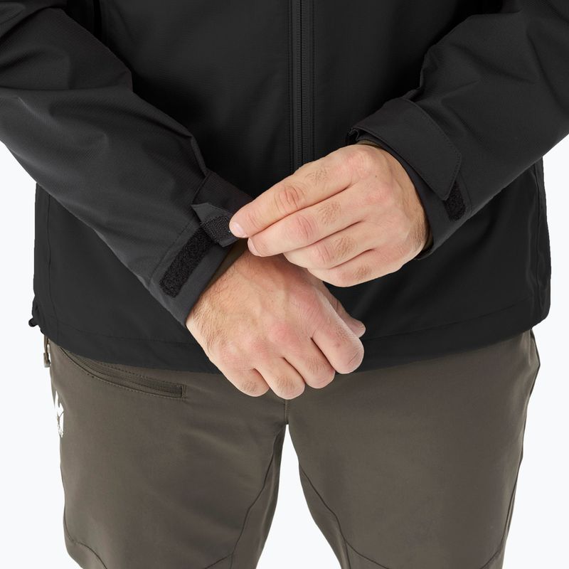 Men's rain jacket Millet Fitz Roy black/noir 7