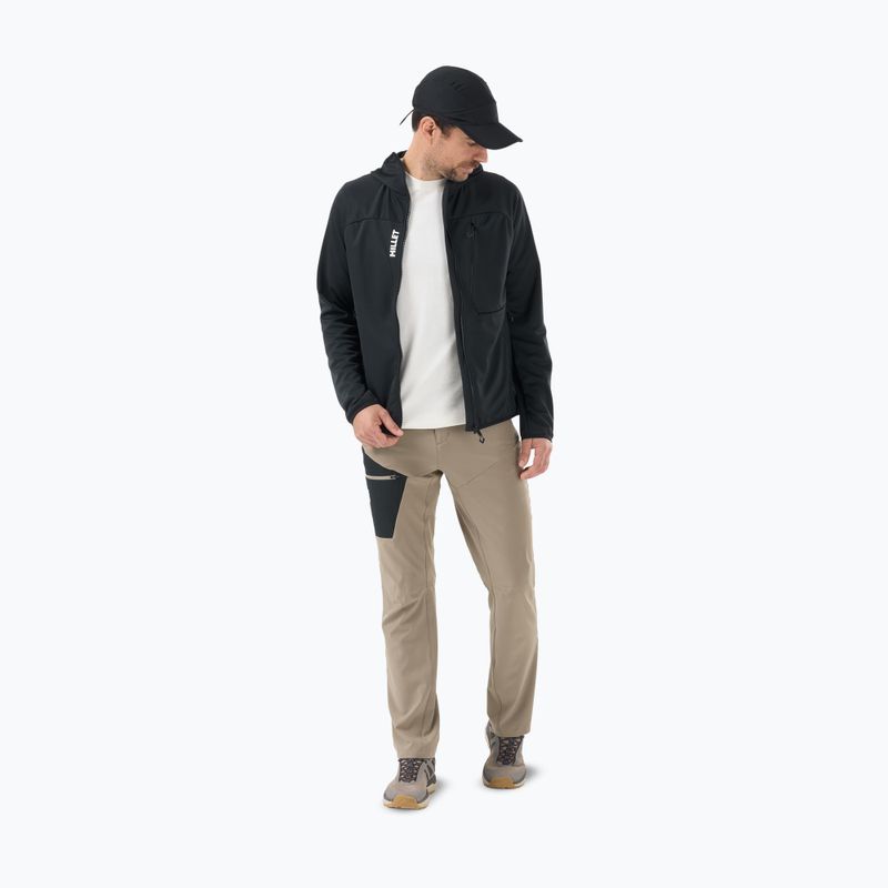 Men's trekking sweatshirt Millet Lokka Hoodie III black 2