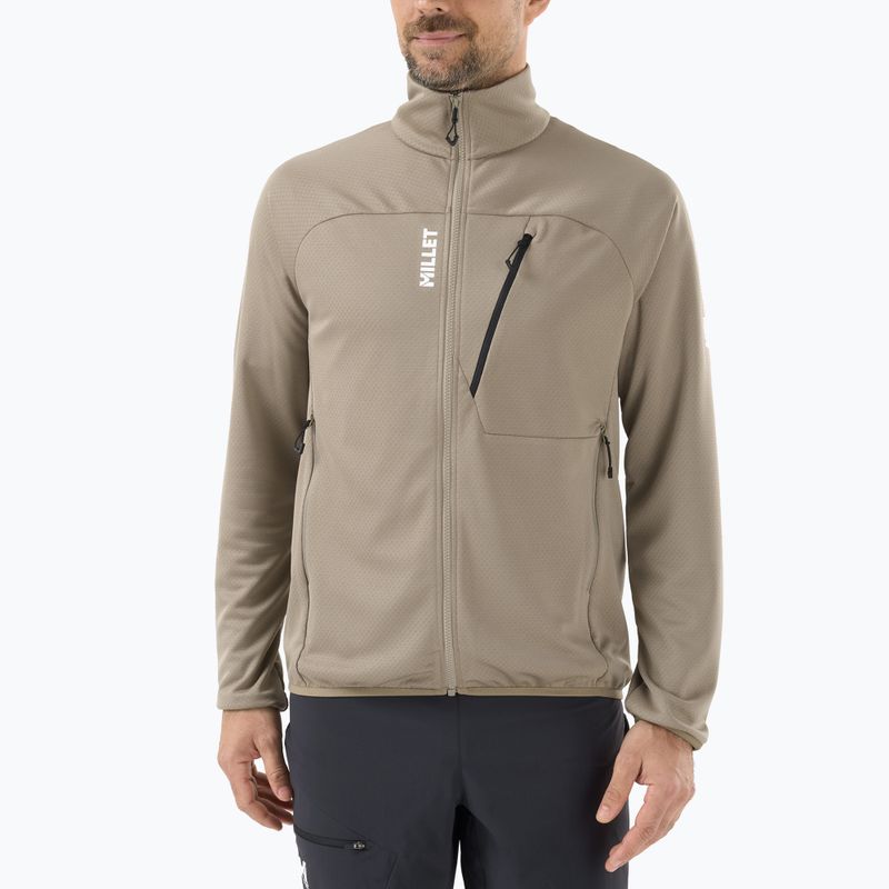 Men's trekking sweatshirt Millet Lokka JKT III dorite