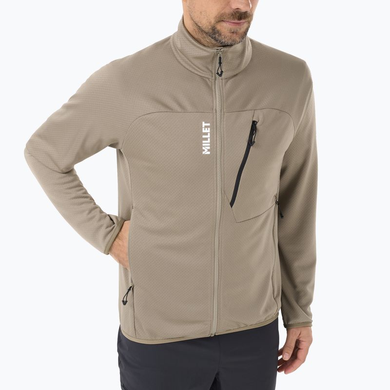 Men's trekking sweatshirt Millet Lokka JKT III dorite 4