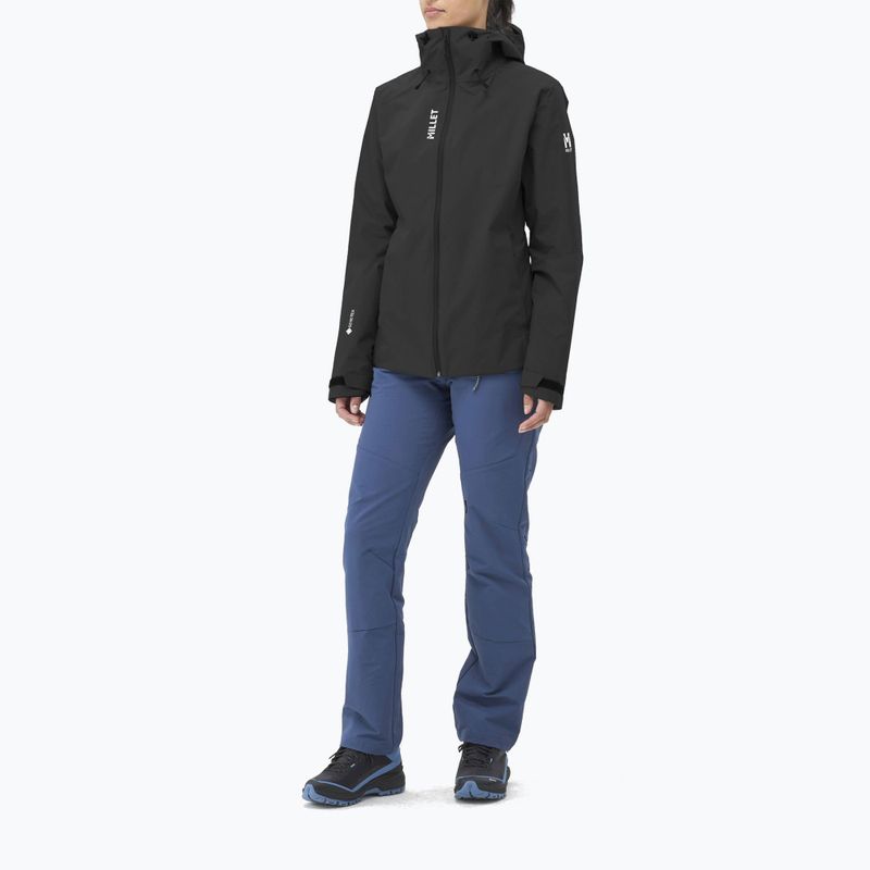 Women's rain jacket Millet Seneca GTX 2L black/ noir 2