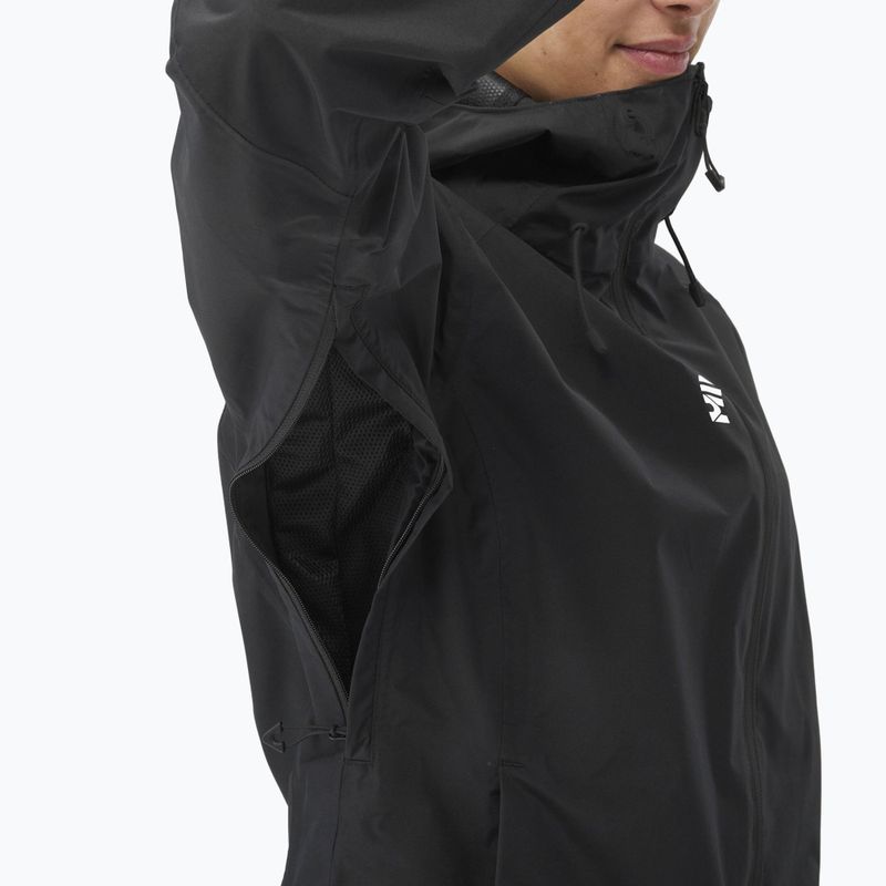 Women's rain jacket Millet Seneca GTX 2L black/ noir 5