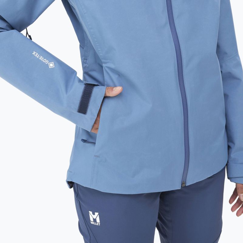 Women's rain jacket Millet Seneca GTX 2L coronet blue 6